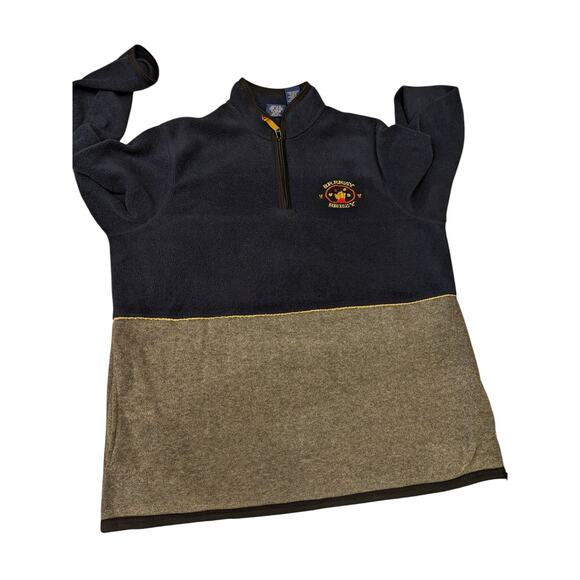 Disney Winnie the Pooh Breezy Beezy Fleece Pullover Adult XL Quarter Zip Graphic - Picture 11 of 16